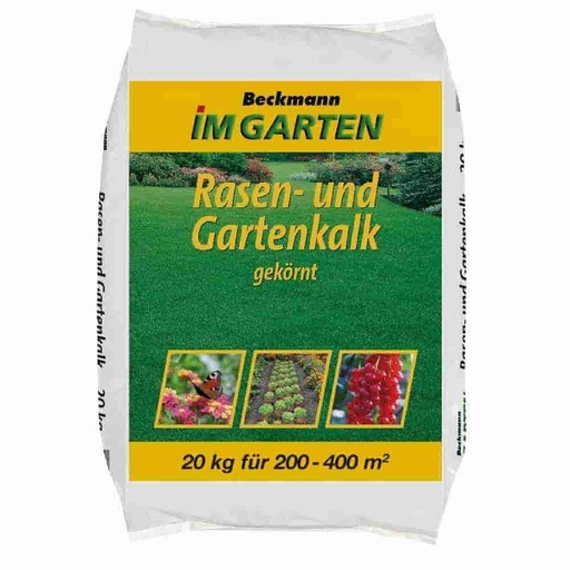 [BONI-11190] 20kg granulerad Gräs- och trädgårdskalk 200-400m² (Kolsyrad kalk)